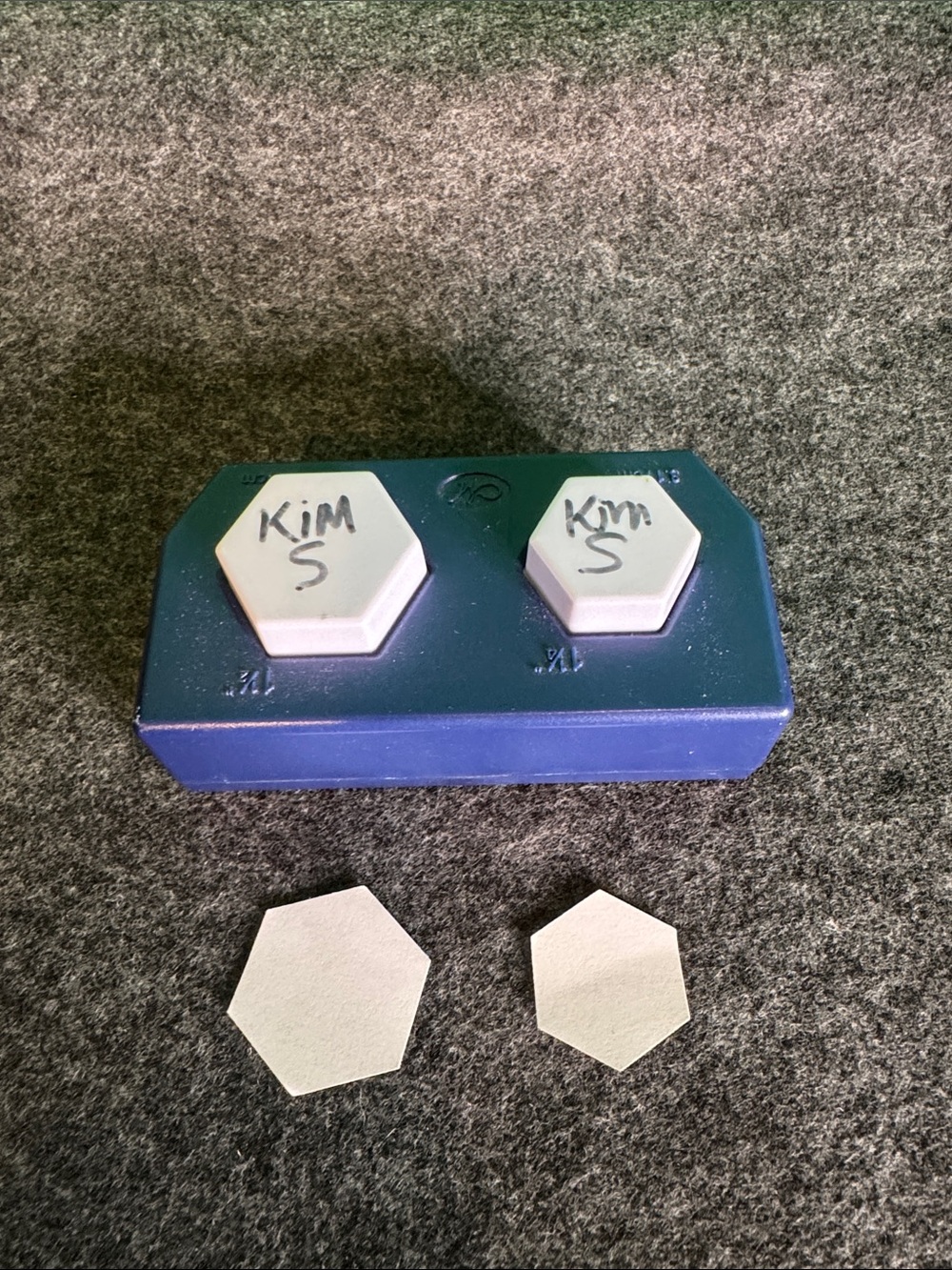 Creative Memories Hexagon Punch 1.5” and 1.25” EUC